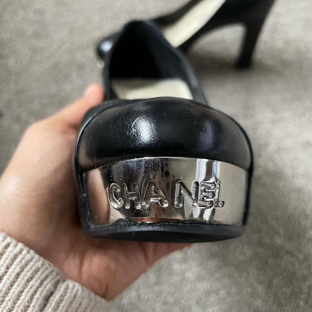 Chanel Platform Pumps